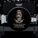 Skull Jeep Girl US I Believe In Holding Grudges Car Spare Tire Cover