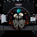 Skull Love Car Spare Tire Cover
