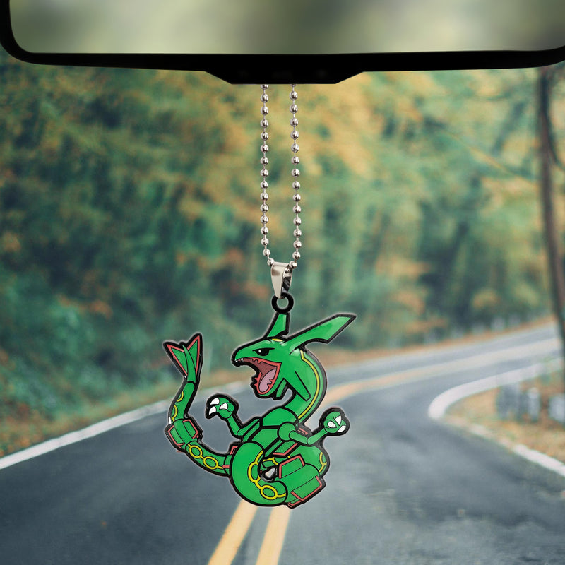 Rayquaza Legendary Pokemon Car Ornament Custom Car Accessories Decorations