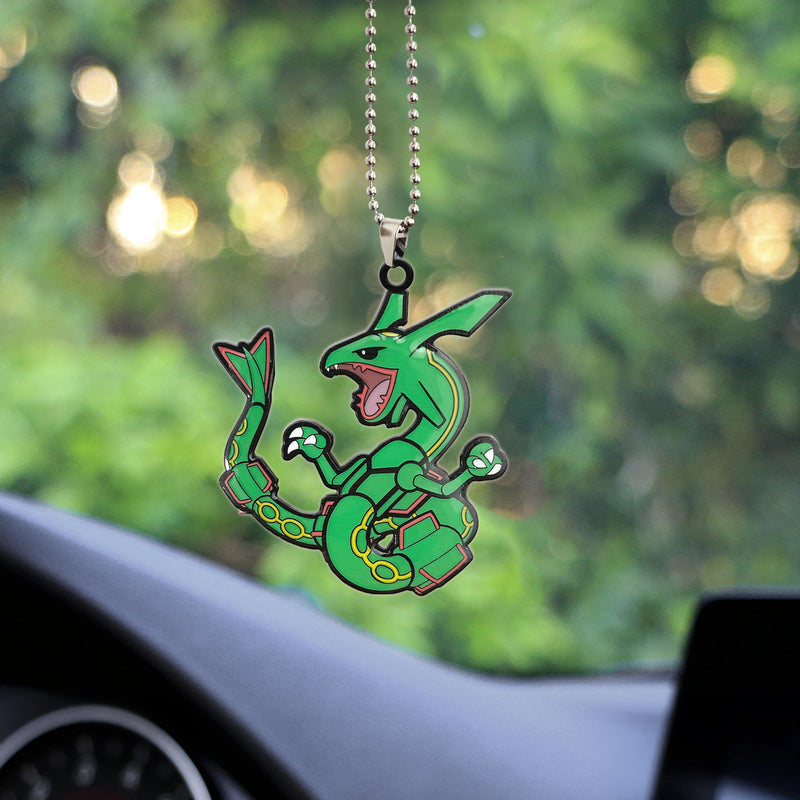 Rayquaza Legendary Pokemon Car Ornament Custom Car Accessories Decorations