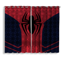 Spider Christmas Window Curtain