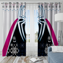 Spider Woman Christmas Window Curtain