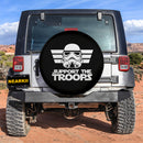 Stormtrooper Support The Troops Car Spare Tire Cover