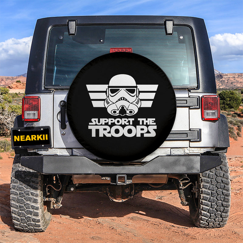Stormtrooper Support The Troops Car Spare Tire Cover