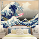 Stitch The Great Wave Tapestry Room Decor