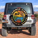 Summer Vibe Car Spare Tire Cover
