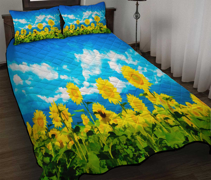 Sunflower Quilt Bed Sets