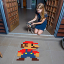 Super Mario Pixel Custom Shape Rubber Doormat Home Decor