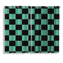 Tanjiro Kamado Classic Demon Slayer Kimetsu No Yaiba Anime Window Curtain