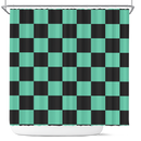 Tanjiro Kamado Classic Demon Slayer Kimetsu No Yaiba Anime Shower Curtain