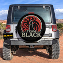 House of the Dragon Team Black Car Spare Tire Cover