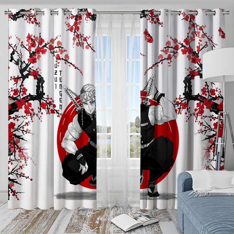 Tengen Demon Slayer Anime Japan Style Window Curtain