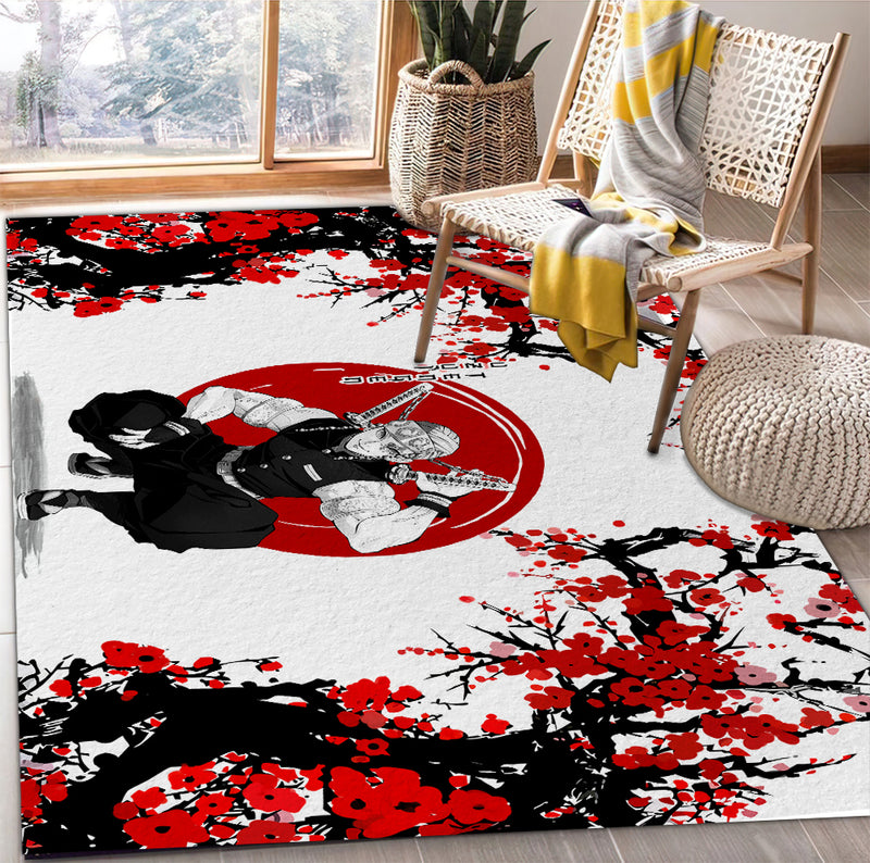 Engen Demon Slayer Japan Style Carpet Rug Home Room Decor