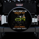 That's What I Do I Drive My Jeep Car Spare Tire Cover
