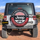 The American Legend Jeep 4x4 Car Spare Tire Cover