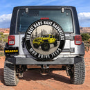 Yellow The Best Dad Jeep Car Spare Tire Cover