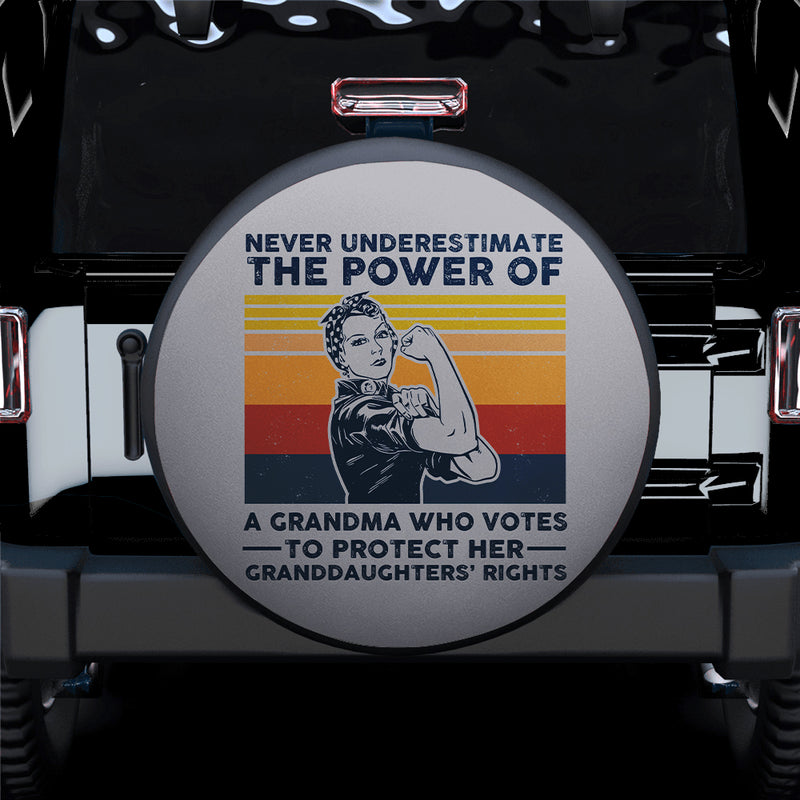 The Power Of A Grandma Car Spare Tire Cover