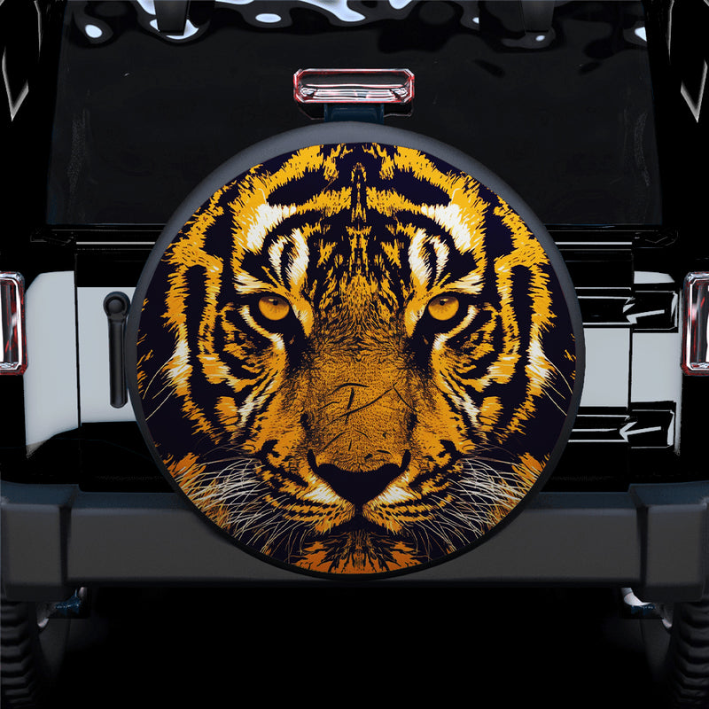Tiger Car Spare Tire Cover