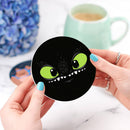 Toothless Face Ceramic Drink Coasters