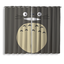 Totoro Face Window Curtain