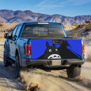Totoro Ghibli Studio Hide Blue Truck Tailgate Decal Sticker