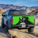 Totoro Ghibli Studio Hide Green Truck Tailgate Decal Sticker