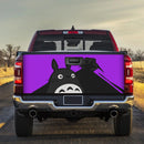 Totoro Ghibli Studio Hide Purple Truck Tailgate Decal Sticker