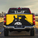 Totoro Ghibli Studio Hide Yellow Truck Tailgate Decal Sticker