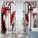 Tyranitar Japan Style Window Curtain