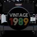 Vintage 1989 Birthday Jeep Car Spare Tire Cover