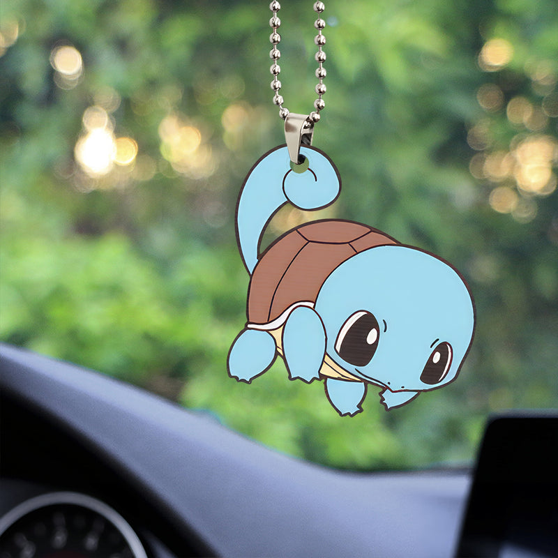 Water Pokemon Squirtle Car Ornament Custom Car Accessories Decorations