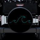 Wave Car Spare Tire Cover