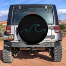 Wave Car Spare Tire Cover
