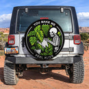 You Make Me Feel Alive Skull Jeep Car Spare Tire Cover