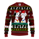 101 Dalmatians Ugly Christmas Sweater Red 1- Amazing Gift Idea Thanksgiving Gift Nearkii