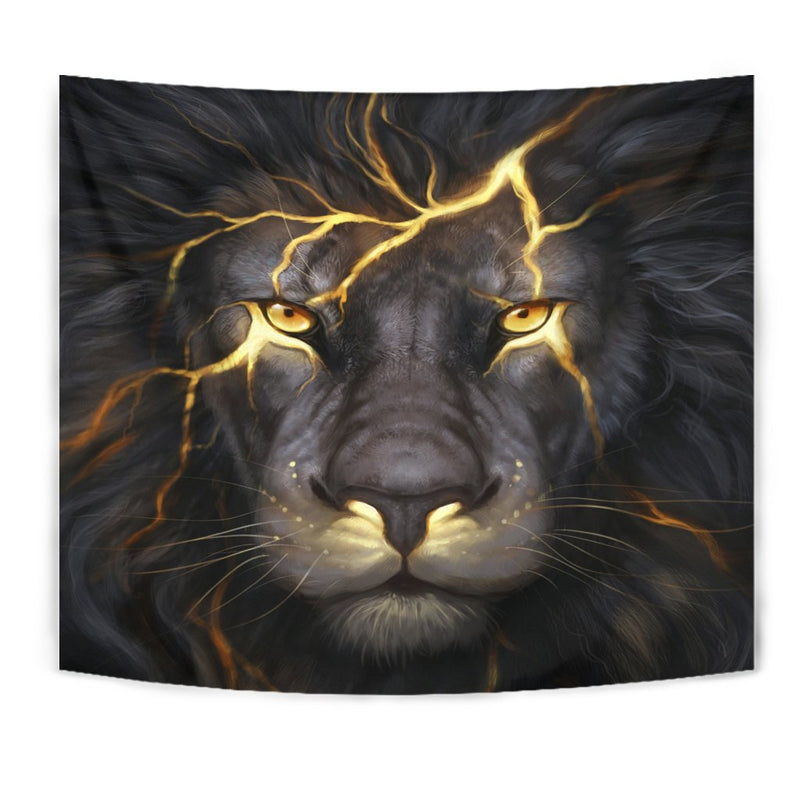 Lion Thunder Tapestry Room Decor Nearkii