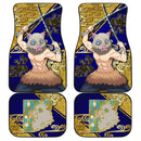 Demon Slayer Hashibira Inosuke Car Floor Mats Anime Car Accessories Nearkii
