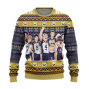 Fukurodani Academy Ugly Christmas Sweater Haikyuu Anime Xmas Gift Nearkii