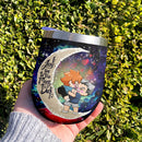 Bokuhina Love You To Moon And Back Premium Wine Tumbler Nearkii