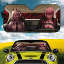 Chainsaw Man Makima Power Car Auto Sunshades Nearkii