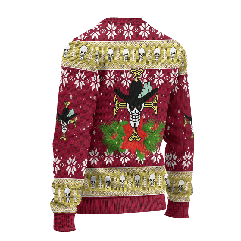 Dracule Mihawk One Piece Anime Ugly Christmas Sweater Xmas Gift Nearkii