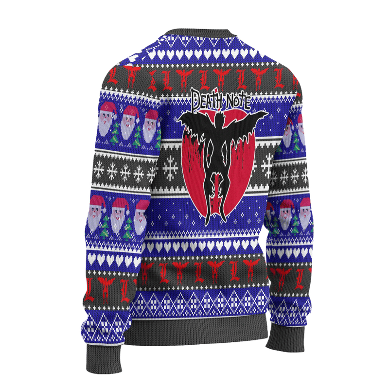 Ryuk Anime Ugly Christmas Sweater Custom Death Note Xmas Gift Nearkii