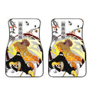 Demon Slayer Car Floor Mats Anime Zenitsu Japanese Style Car Accessories Nearkii