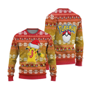 Pokemon Pikachu Anime Ugly Christmas Sweater Xmas Gift Nearkii