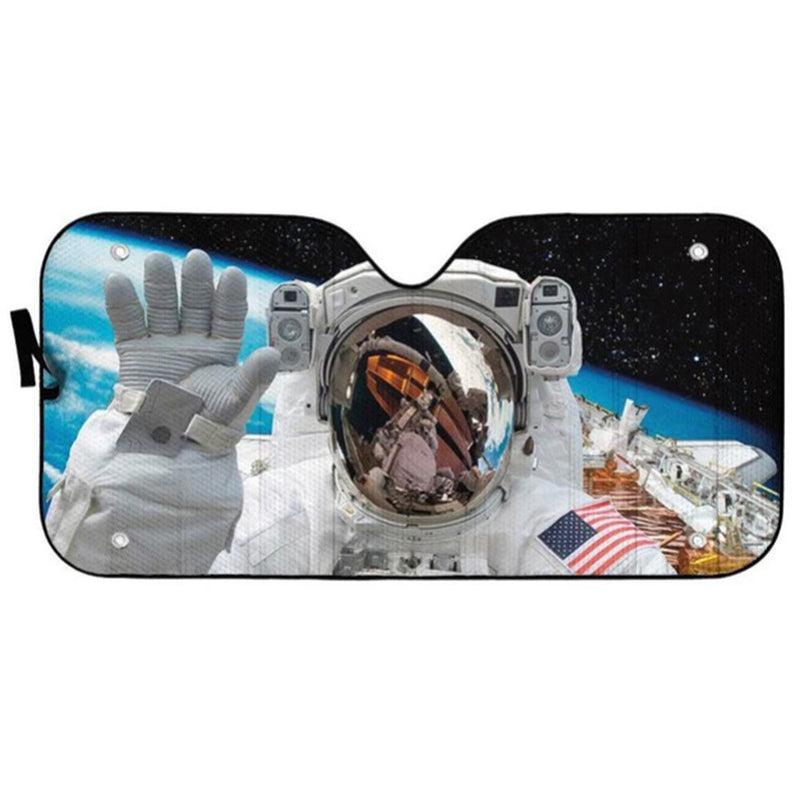 NASA Astronaut Custom Car Auto Sun Shades Windshield Accessories Decor Gift Nearkii