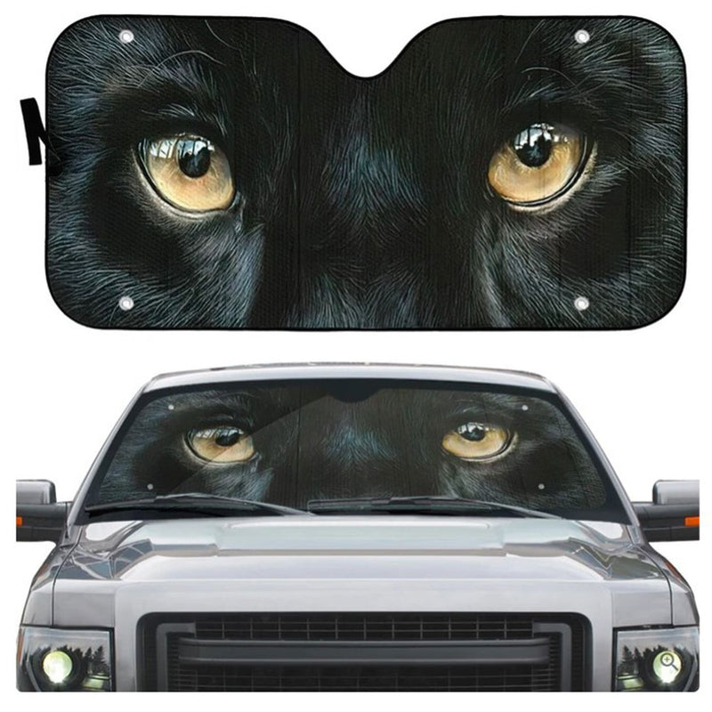 Panther Eyes Car Auto Sun Shades Windshield Accessories Decor Gift Nearkii