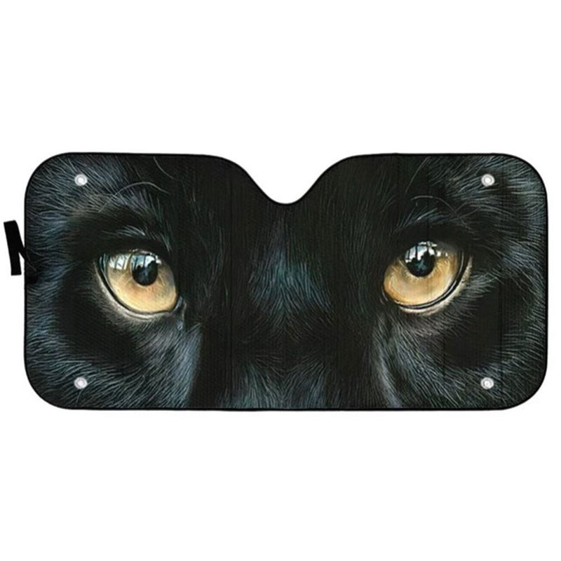 Panther Eyes Car Auto Sun Shades Windshield Accessories Decor Gift Nearkii