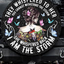 They Whispered To Her Butterflies Jeep Car Spare Tire Cover Gift For Campers Nearkii