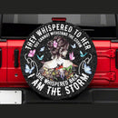 They Whispered To Her Butterflies Jeep Car Spare Tire Cover Gift For Campers Nearkii