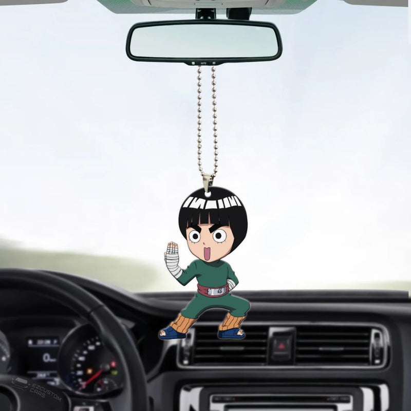 Naruto Rock Lee Car Ornament Custom Car Accessories Decorations Nearkii